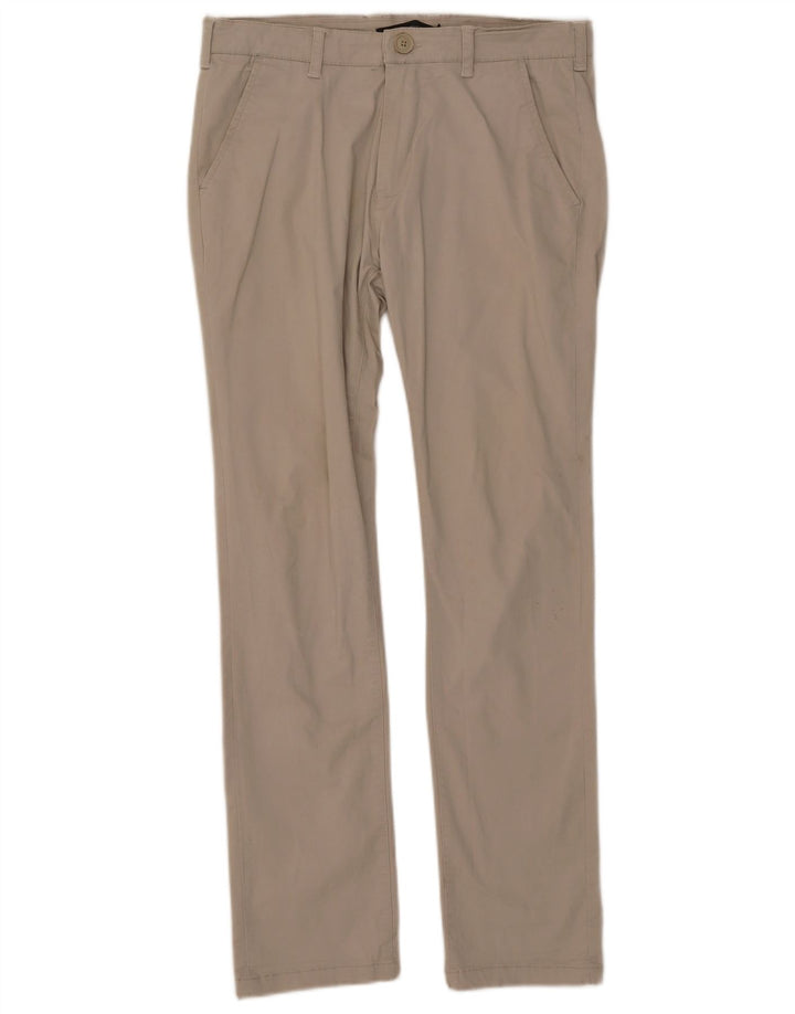 French Connection Pantalones chinos ajustados para hombre W32 L31 Gris