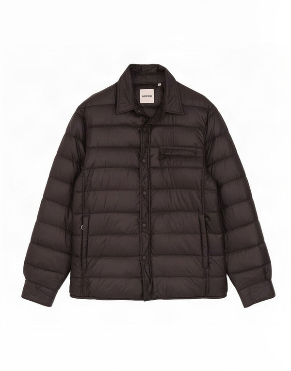 Aspesi Chaqueta Acolchada Hombre UK 42 XL Poliamida Negra