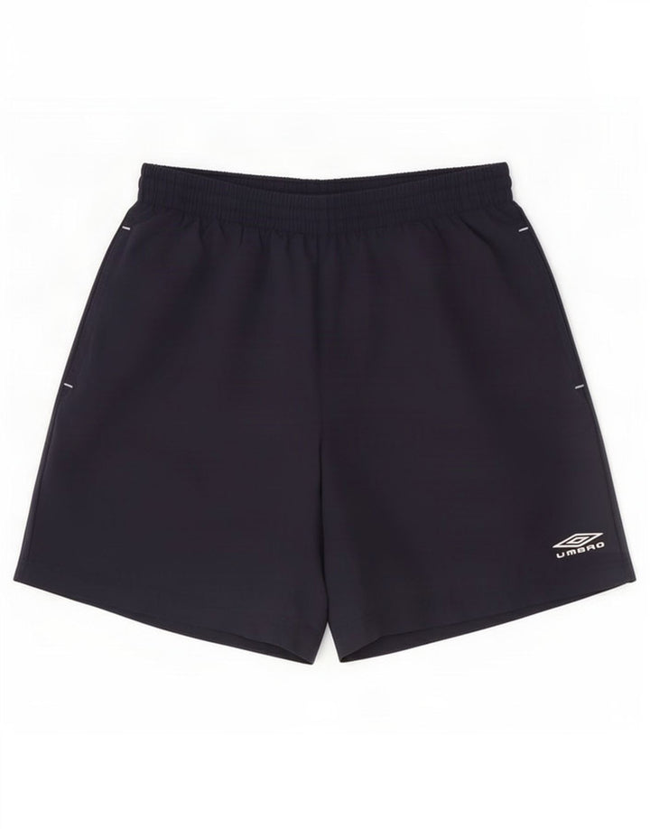Pantalones cortos deportivos Umbro para hombre Poliéster azul marino mediano