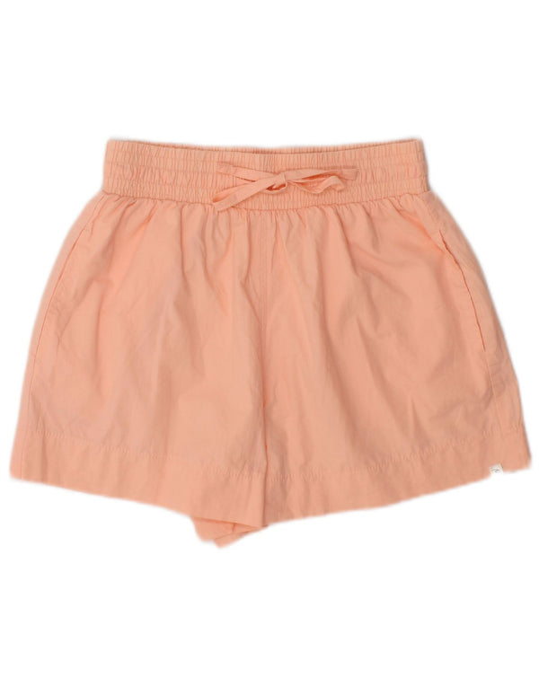 Rip Curl Pantalones Cortos Casuales De Cintura Alta Para Mujer XS W24 Algodón Rosa
