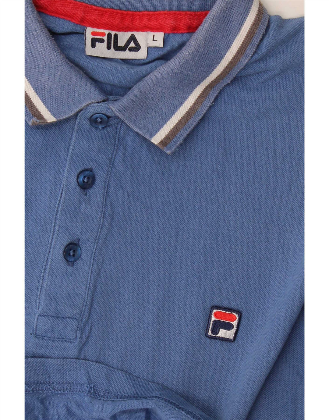 Fila Polo Hombre Rayas Azules Grandes