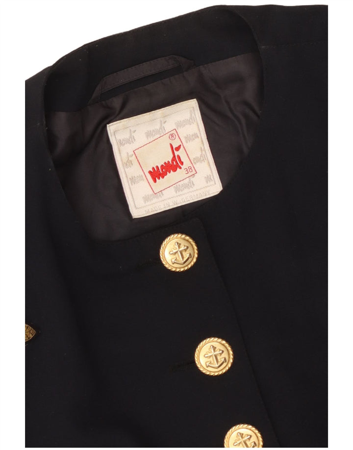 Mondi Chaqueta Bolero Corta Para Mujer EU 38 Azul Marino Mediano