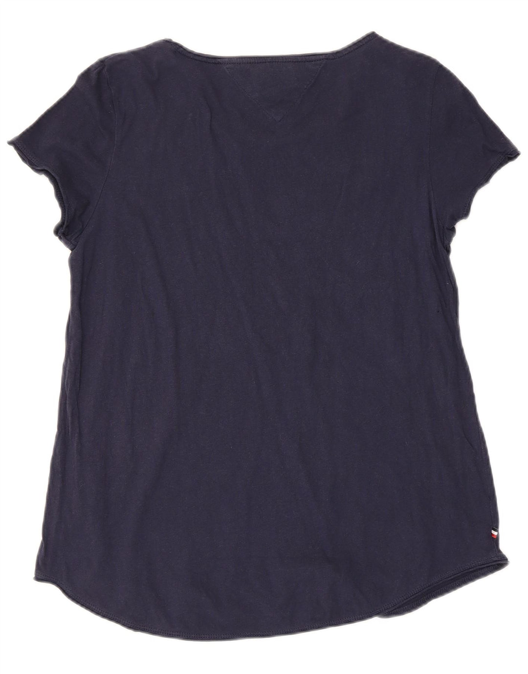 Tommy Hilfiger Camiseta para mujer Top UK 12 Medium Azul marino
