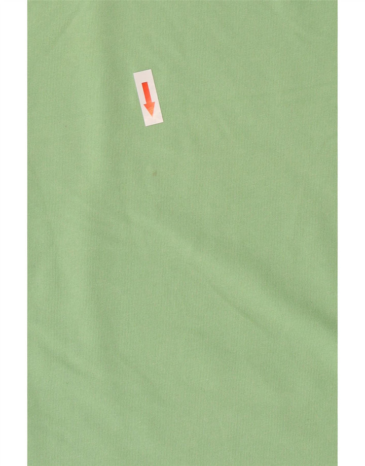 Camiseta para hombre Fat Face Top grande de algodón verde