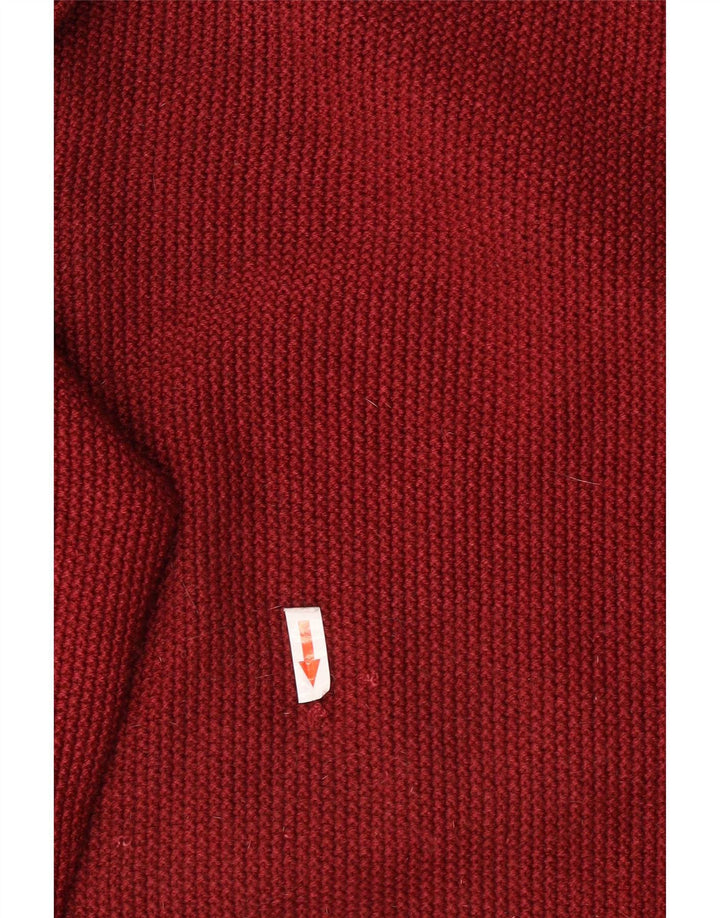 Jersey Hombre Trussardi Jeans Cuello Redondo Rojo Medio