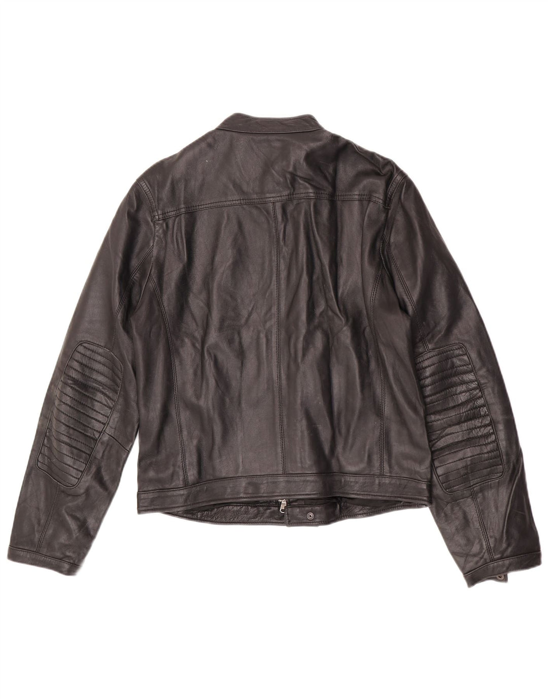 Chaqueta de cuero Zen para hombre EU 50 Cuero negro mediano