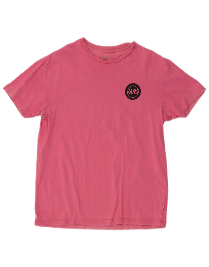 VANS Camiseta gráfica para hombre Top XS Rosa