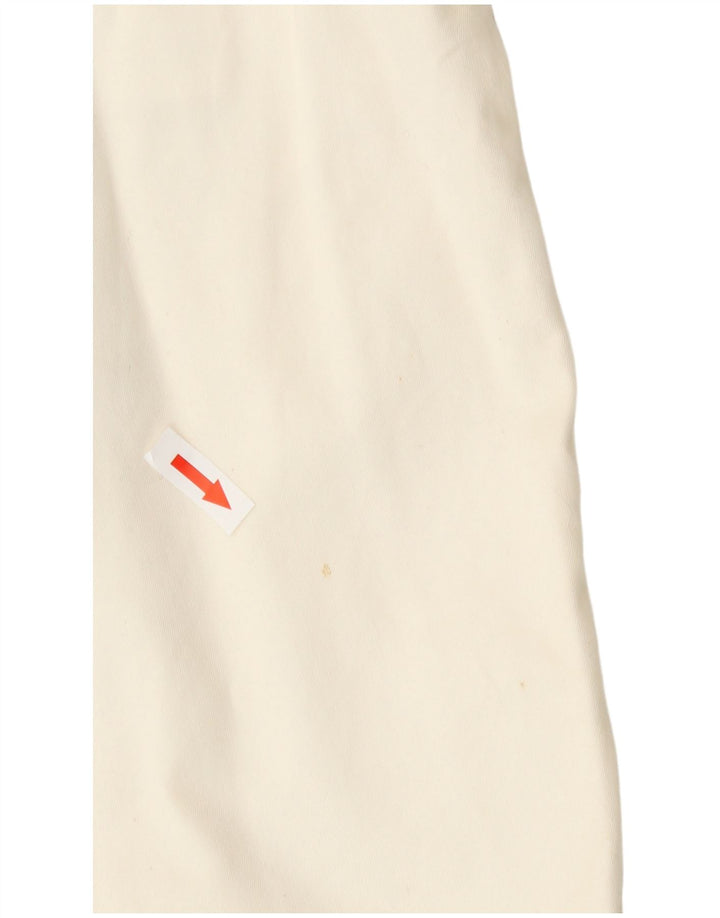 Murphy & Nye Pantalones cortos chinos para hombre W44 2XL Algodón blanco