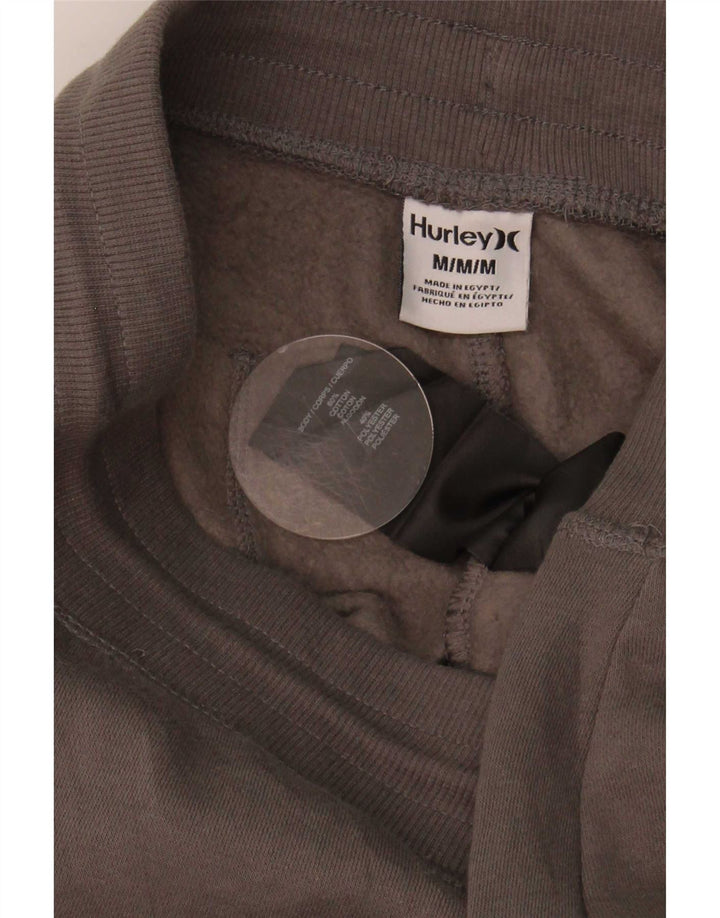 Hurley Pantalones De Chándal Joggers De Algodón Gris Medio Hombre