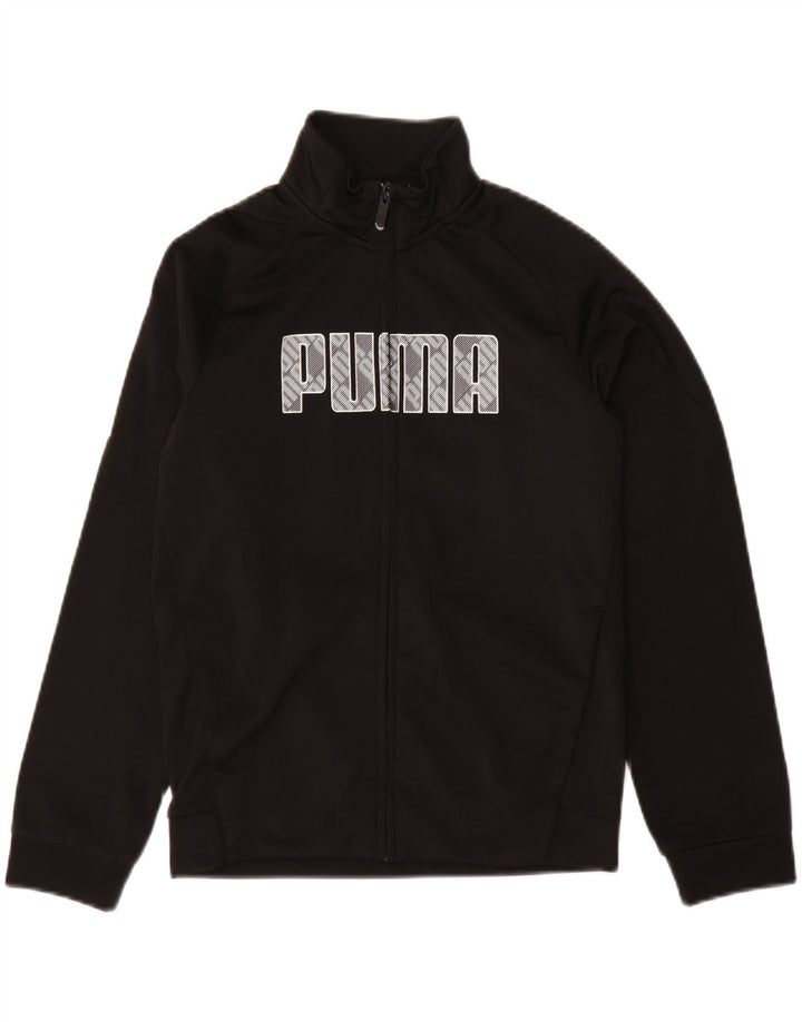 PUMA Chaqueta de chándal con gráfico para niños 11-12 años Negro