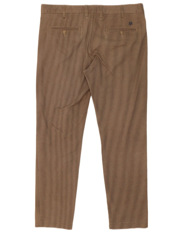 Harmont & Blaine Pantalón chino para hombre IT 50 Large W36 L30 Brown Houndstooth