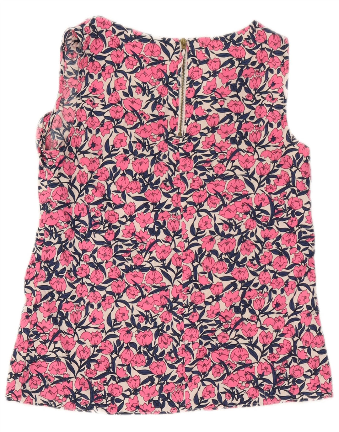 Blusa Oasis para mujer Top UK 10 Small Pink Floral Poliéster