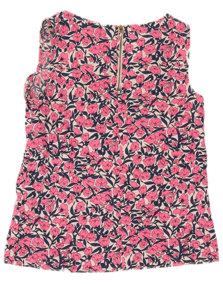 Blusa Oasis para mujer Top UK 10 Small Pink Floral Poliéster