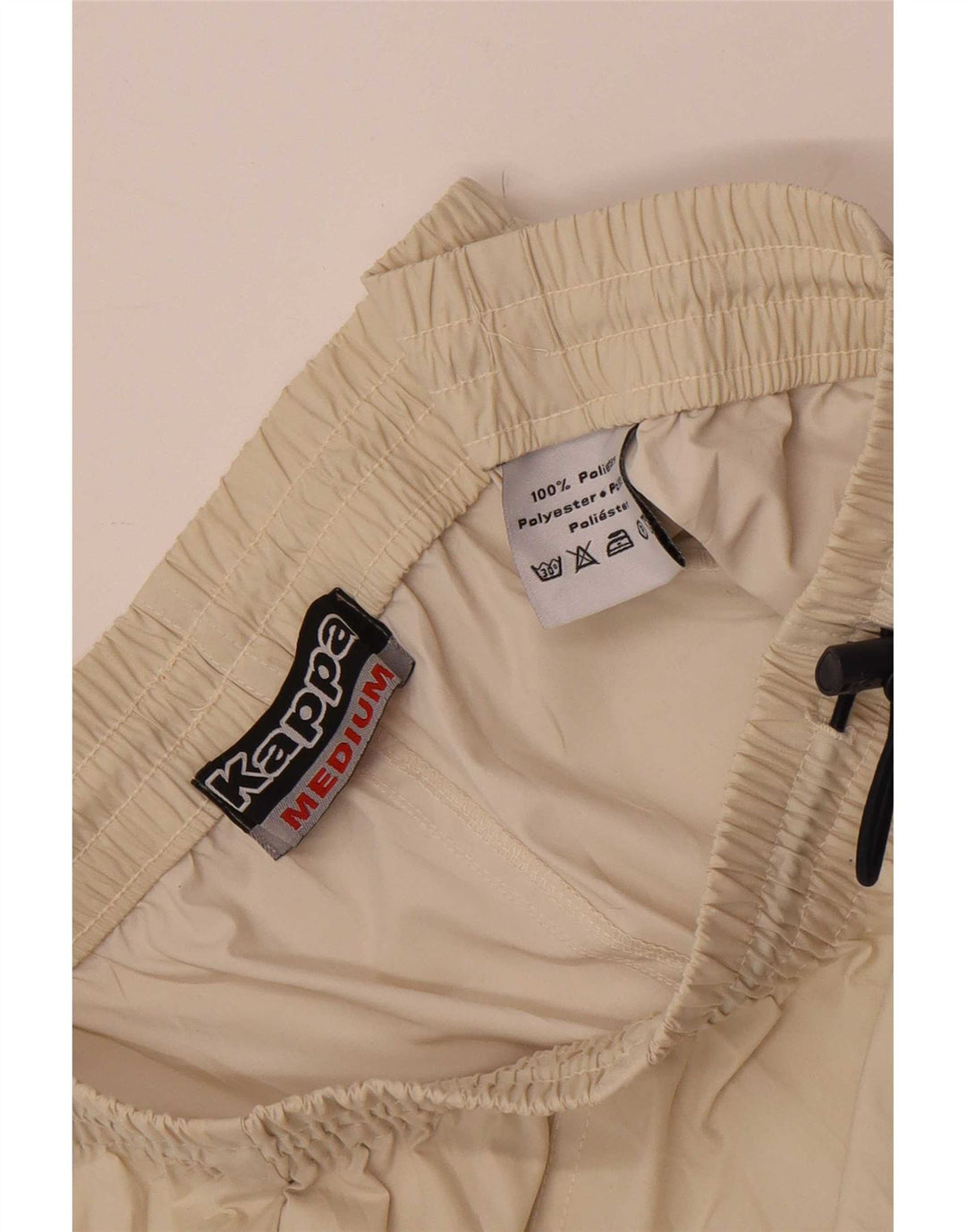 Pantalón De Chándal Kappa Hombre Beige Medio Poliéster