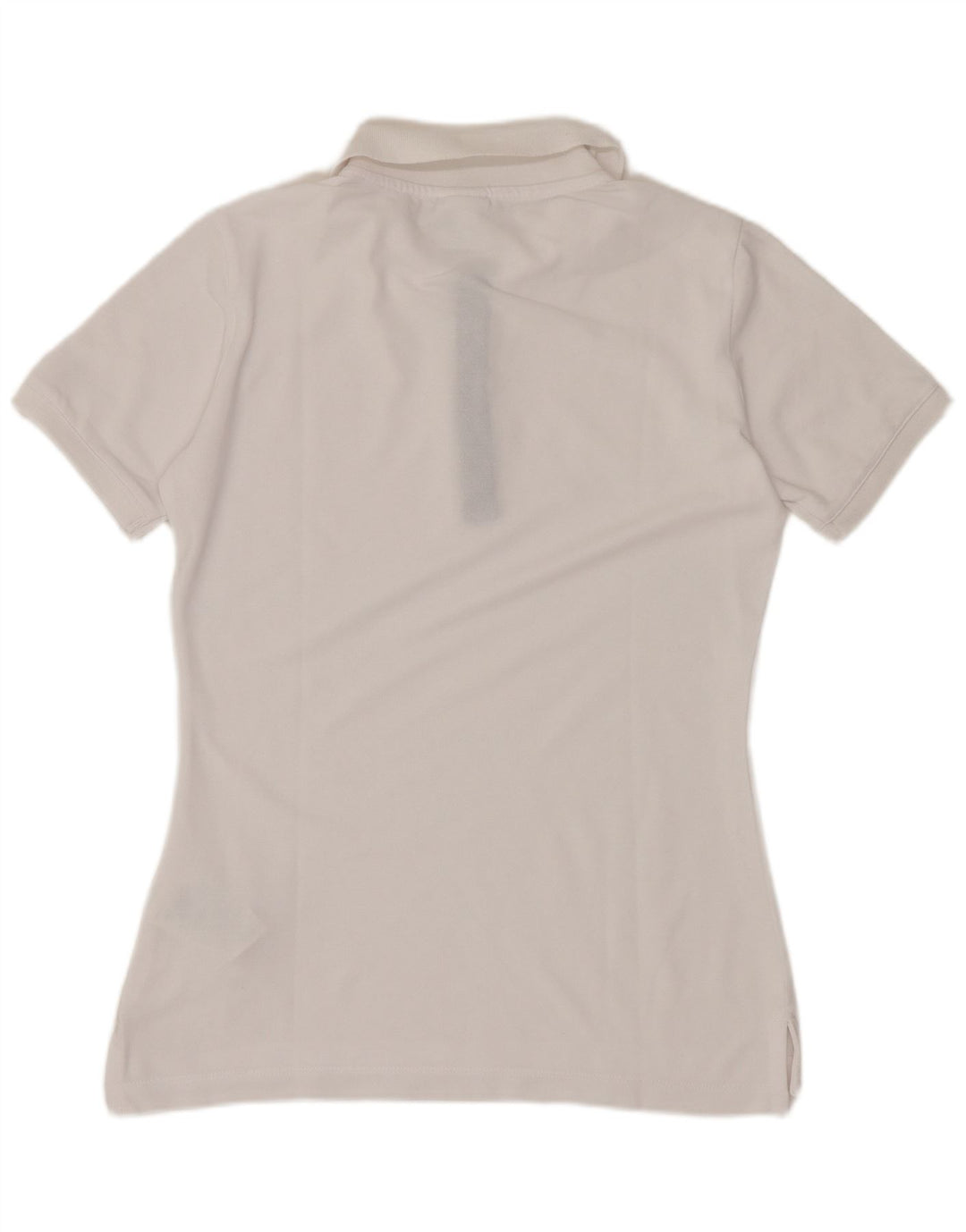 Champion Polo para mujer UK 12 Medium White Cotton