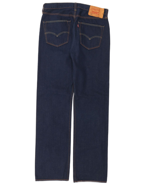 Levi's Vaqueros rectos 501 para hombre W34 L34 Algodón azul marino