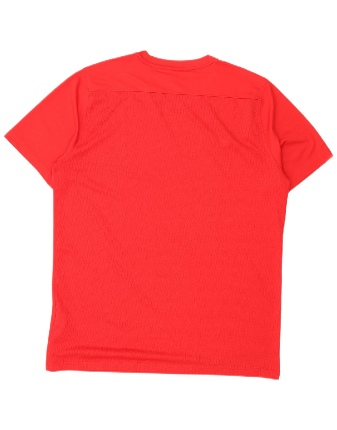Camiseta Nike Dri Fit para hombre Top poliéster rojo mediano