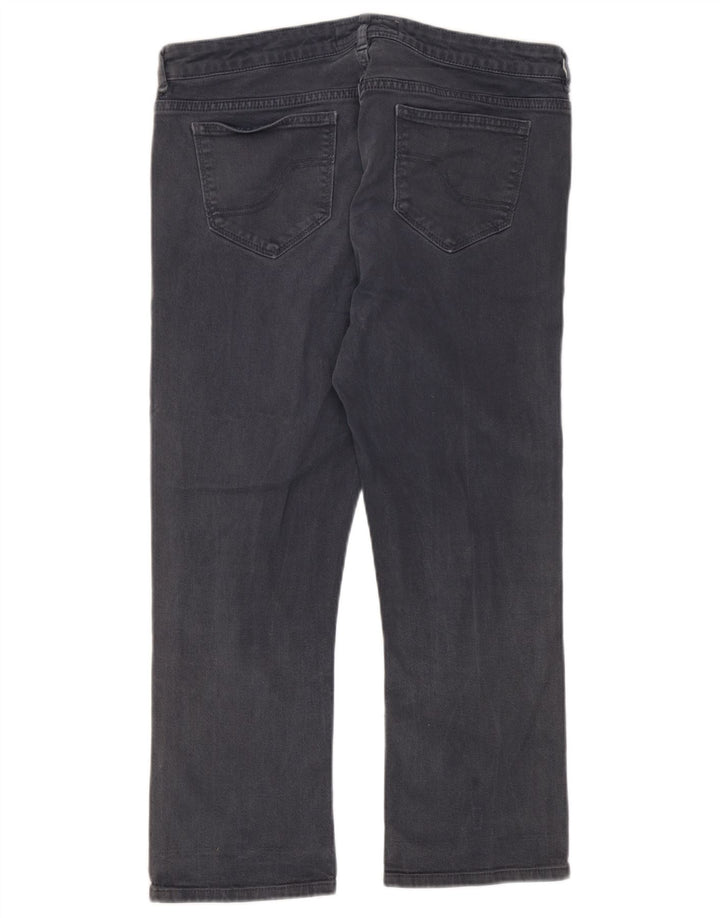 Vaqueros recortados para mujer Fat Face UK 12 Medium W32 L22 Algodón gris