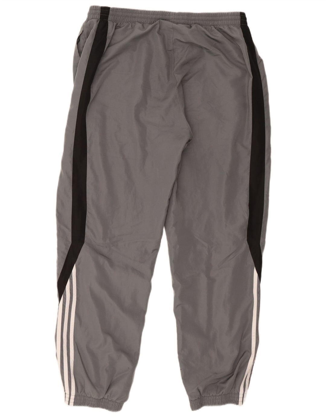 Adidas Hombre Pantalones De Chándal Joggers XL Gris Colorblock Poliéster