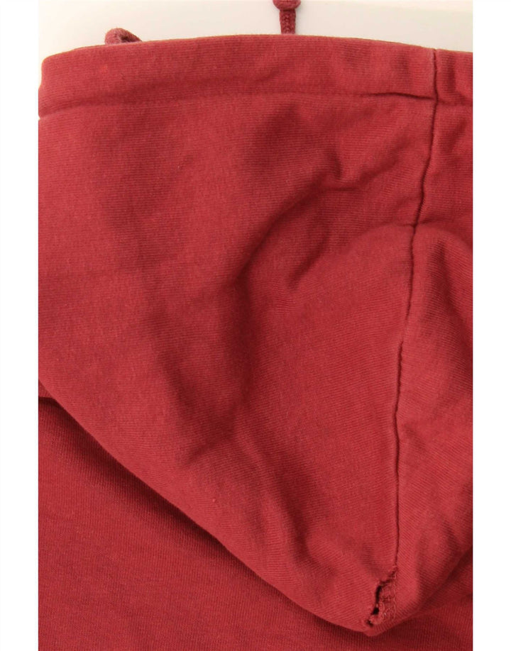 Pull & Bear Jersey con capucha y gráfico de corte extragrande para mujer Reino Unido 44 Mediano Rojo