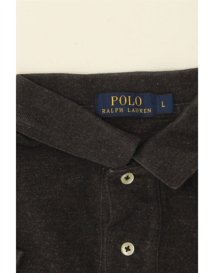 POLO RALPH LAUREN Polo para hombre grande gris