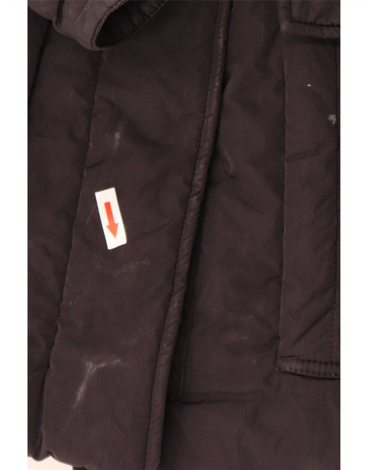 Refrigiwear Abrigo acolchado para mujer UK 44 Grande Poliamida negra