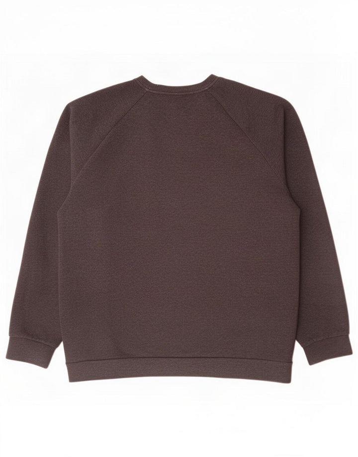 Adidas Hombre Sudadera Jumper 2XL Gris Algodón
