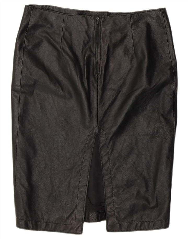 Falda lápiz vintage para mujer IT 44 Mediana W32 Negro