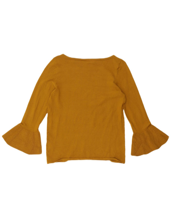 Hobbs Top Mujer Manga 3/4 UK 10 Small Viscosa Caqui