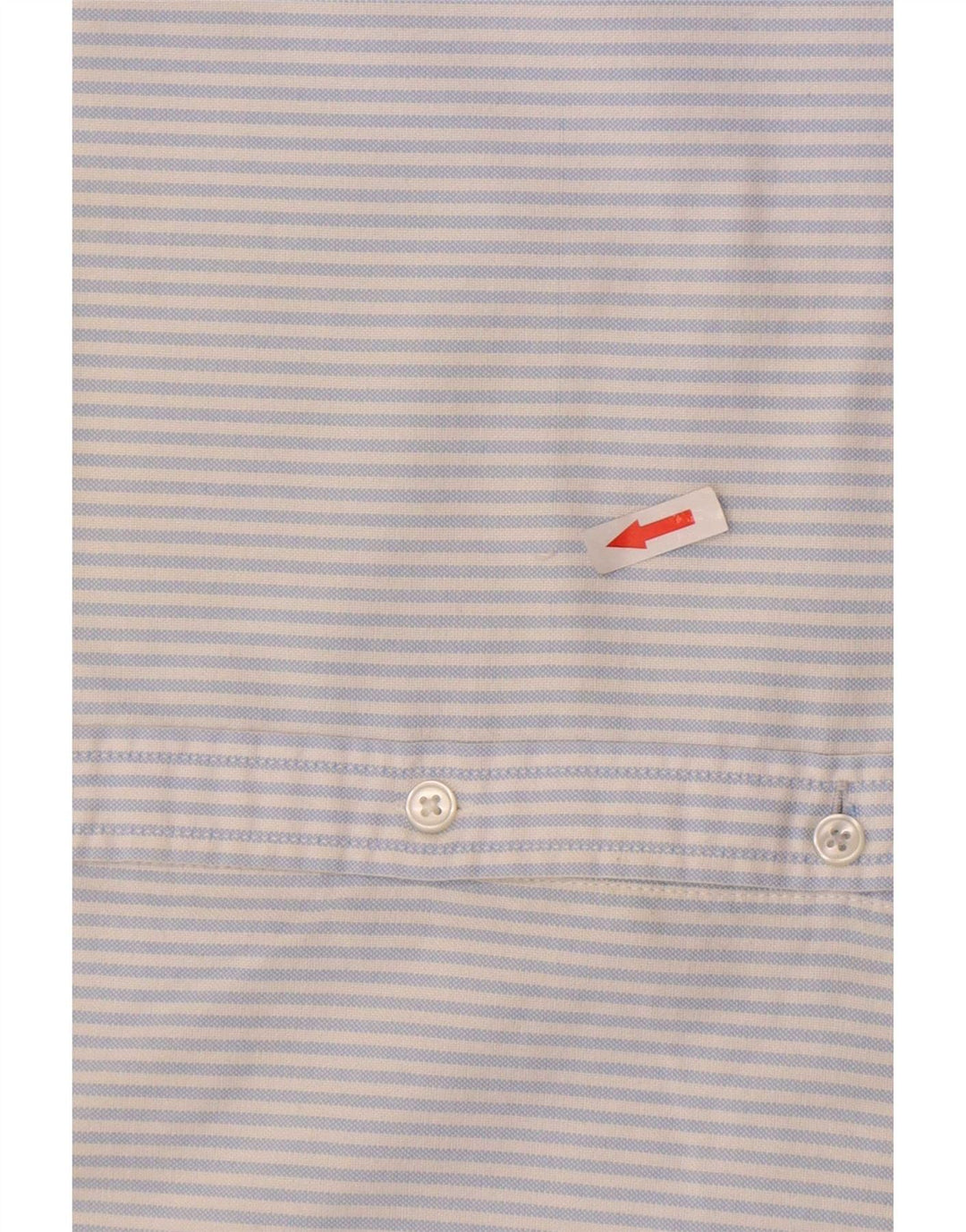 American Eagle Camisa Slim Fit De Algodón A Rayas Azul Pequeño Para Hombre