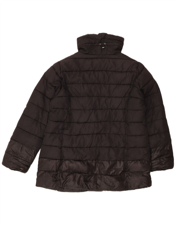 Champion Chaqueta Acolchada Mujer IT 52 2XL Poliéster Negro