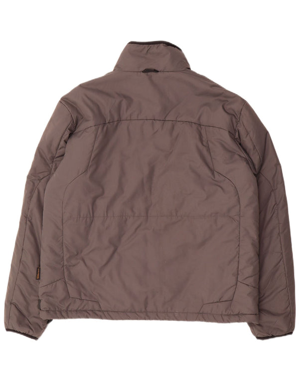 McKinley Chaqueta acolchada con forro para hombre UK 42 XL Poliéster gris