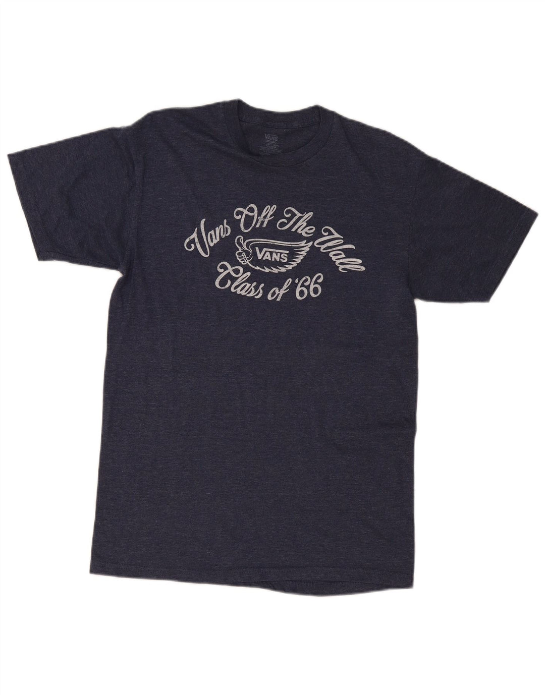 VANS Hombre Camiseta Gráfica Top Medium Azul Marino