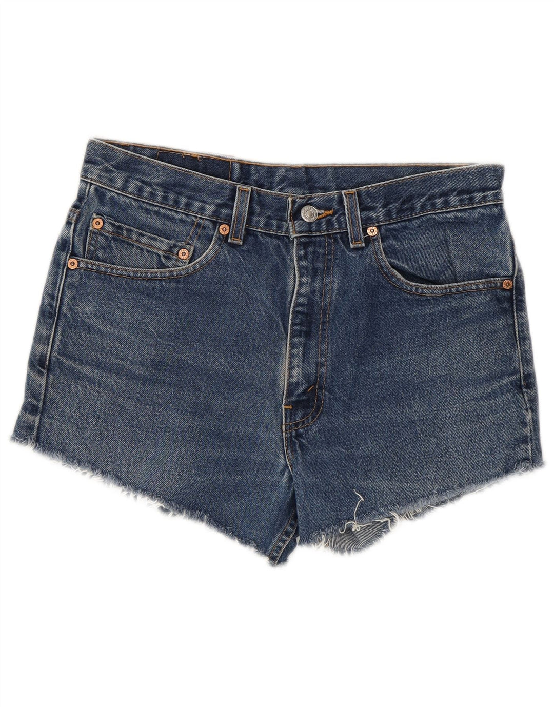 Levi's Mujer 517 Shorts De Mezclilla W32 Grande Algodón Azul