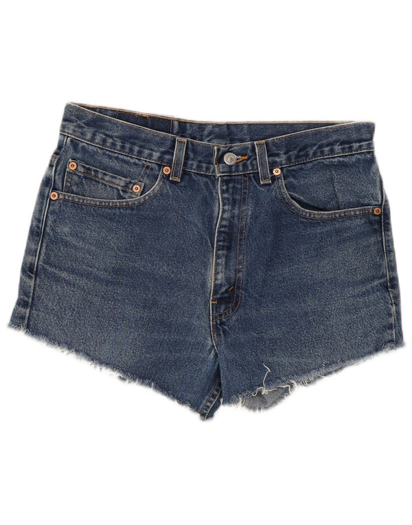 Levi's Mujer 517 Shorts De Mezclilla W32 Grande Algodón Azul