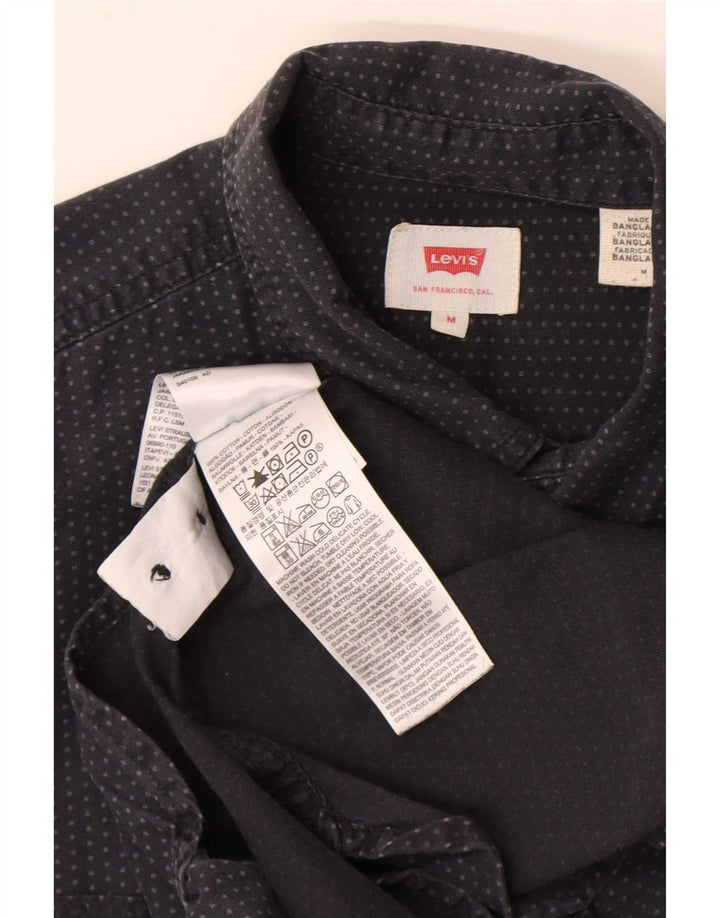 Camisa Levi's Hombre De Algodón Con Motivos Azul Marino Mediano