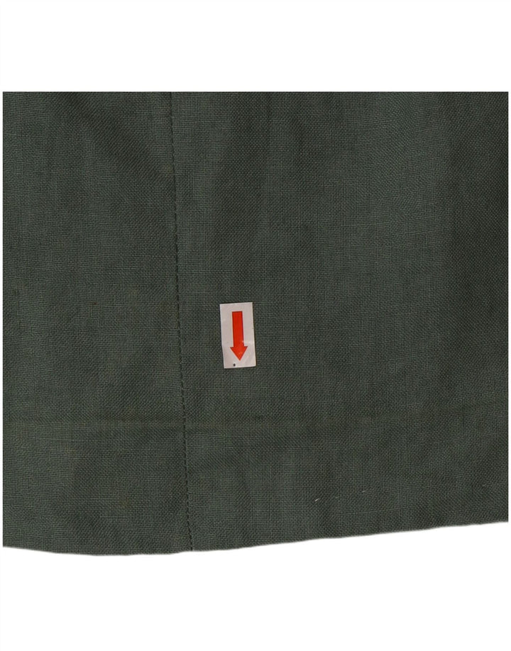 Angelo Santagostino Conjunto de falda de 2 piezas para mujer IT 44 Medium W26 Green Designe