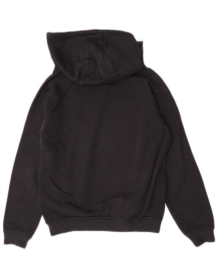 Nike - Sudadera con capucha para mujer, diseño gráfico, talla grande, algodón, color negro