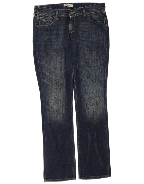 Vaqueros Levi's Mujer 470 Rectos W33 L34 Algodón Azul Marino