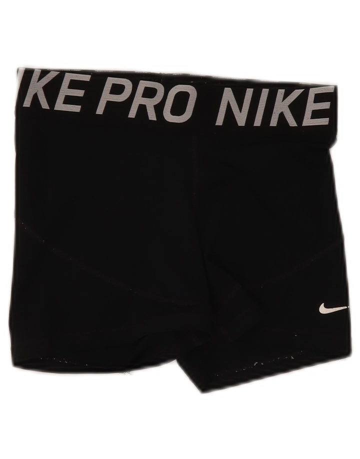 Nike Dri Fit Graphic - Pantalones cortos deportivos para mujer, talla M, color negro