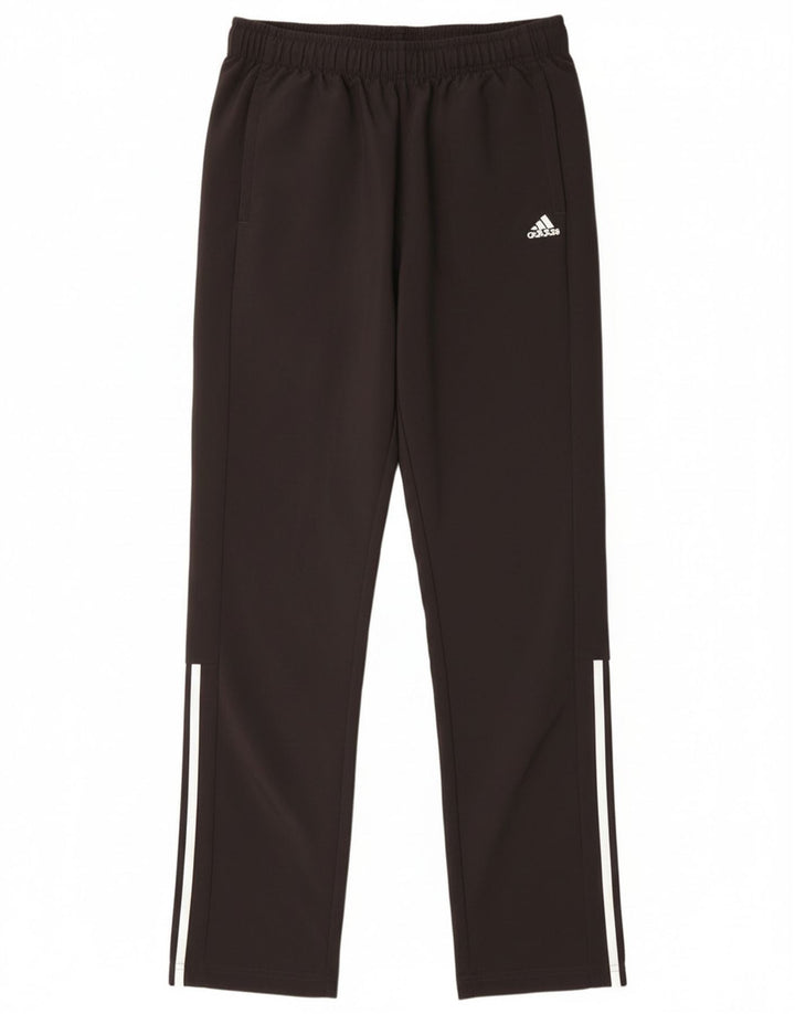 Adidas Pantalones de chándal Climalite para niño 15-16 años Negro Poliéster