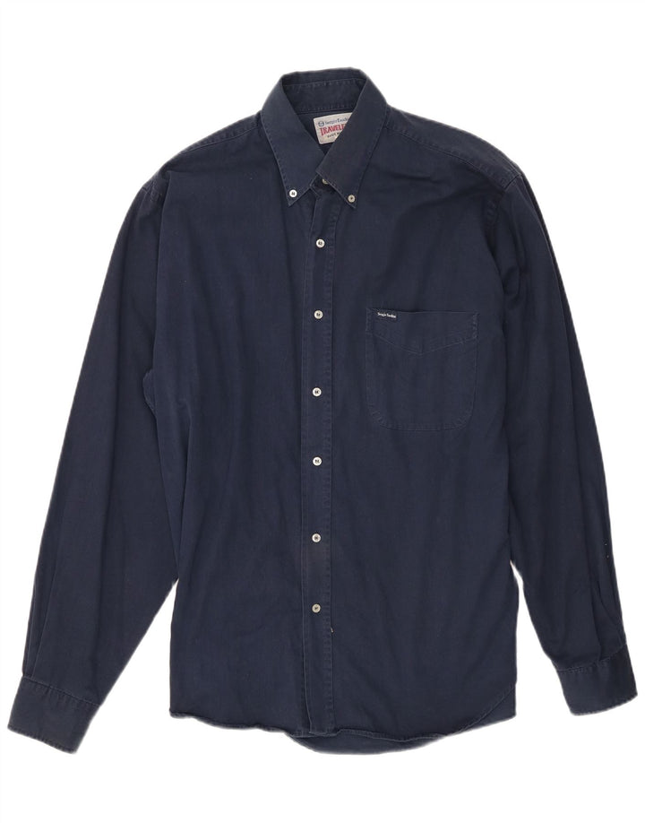 Camisa Sergio Tacchini Hombre XL Azul Marino