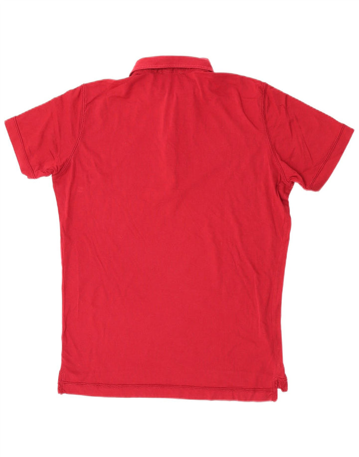 Polo Diesel Hombre Pequeño Borgoña