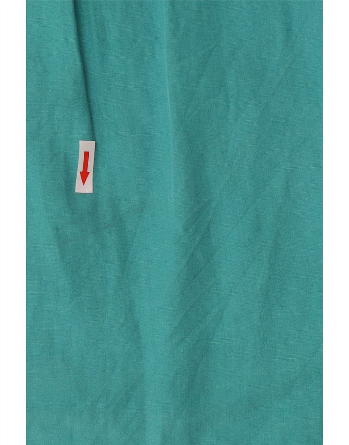 Camisa Polo Ralph Lauren Hombre Lino Turquesa Medio