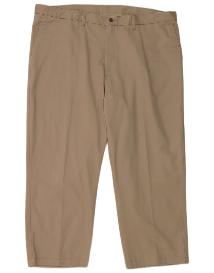 LEE Pantalón chino recto para hombre W44 L27 Algodón beige