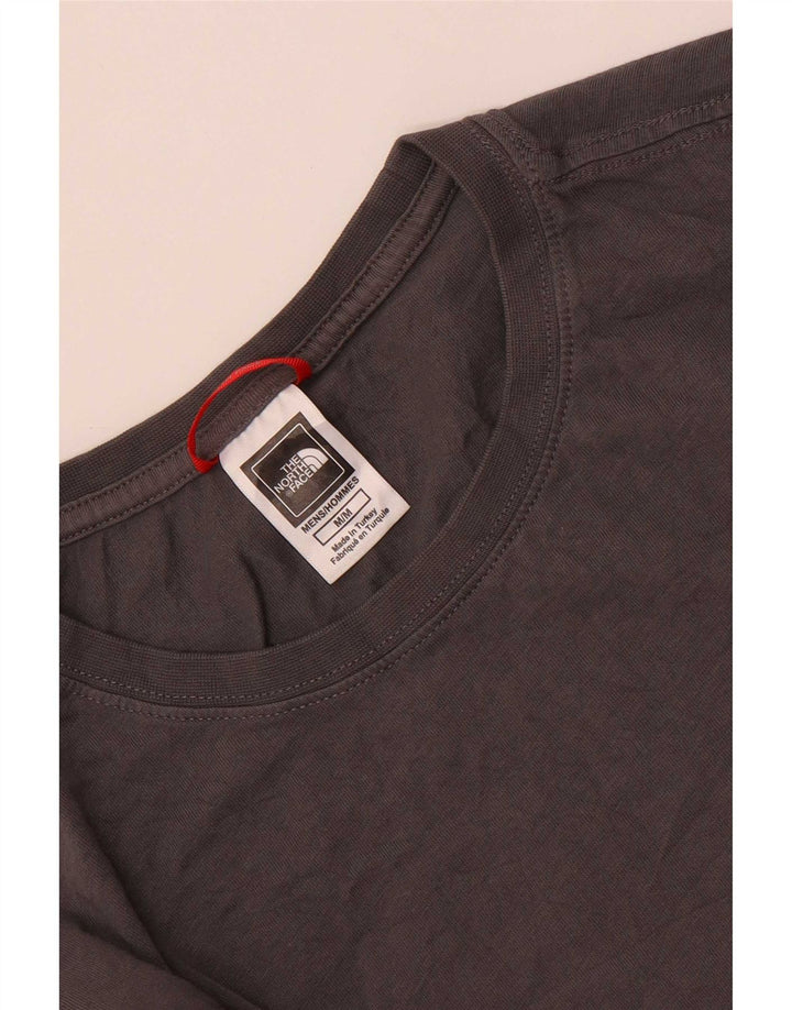 The North Face Hombre Graphic Top Manga Larga Gris Medio