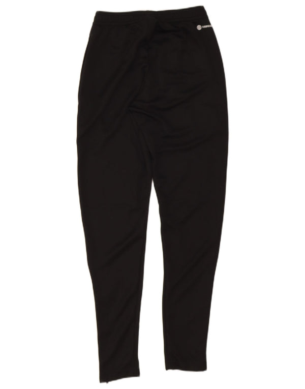 Adidas Mujer Aeroready Chándal Pantalones UK 4 XS Negro Poliéster