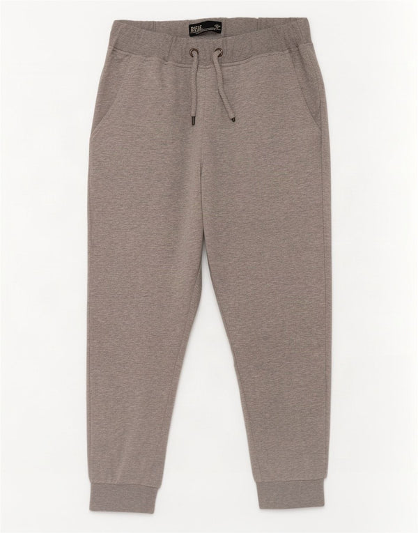 Rifle Pantalones De Chándal Para Hombre Joggers Large Gris Algodón