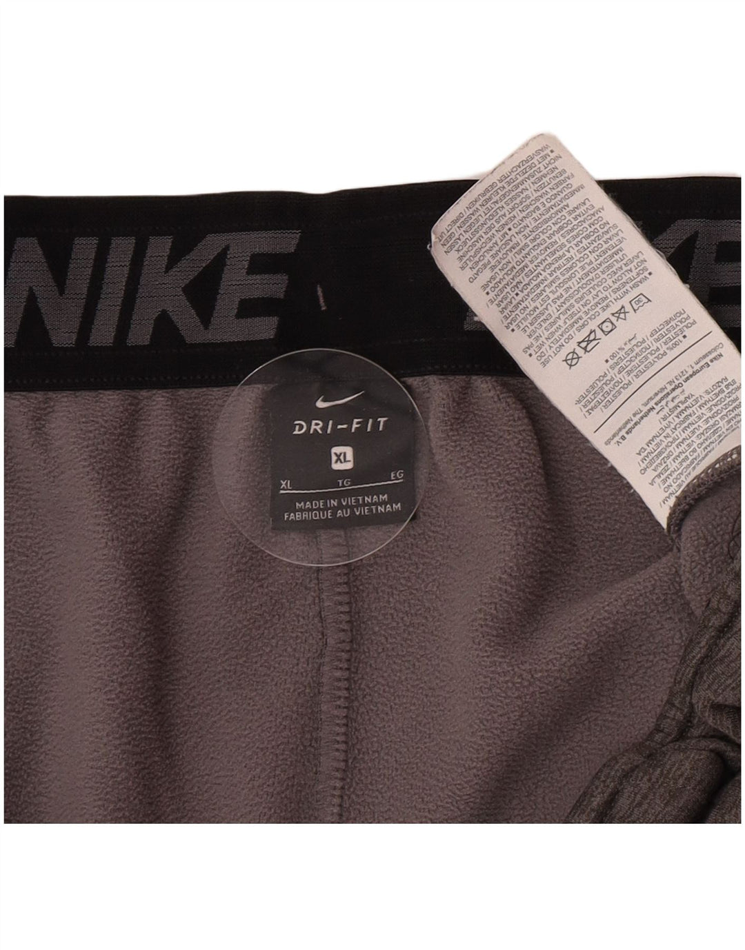 Nike Hombre Dri Fit Chándal Pantalones Joggers XL Gris Moteado Poliéster