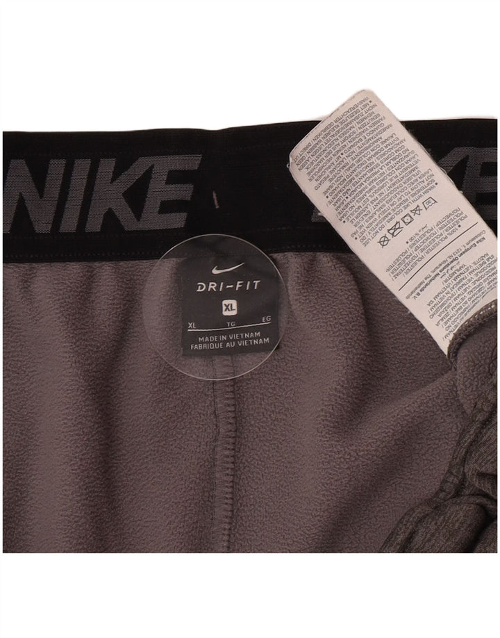 Nike Hombre Dri Fit Chándal Pantalones Joggers XL Gris Moteado Poliéster